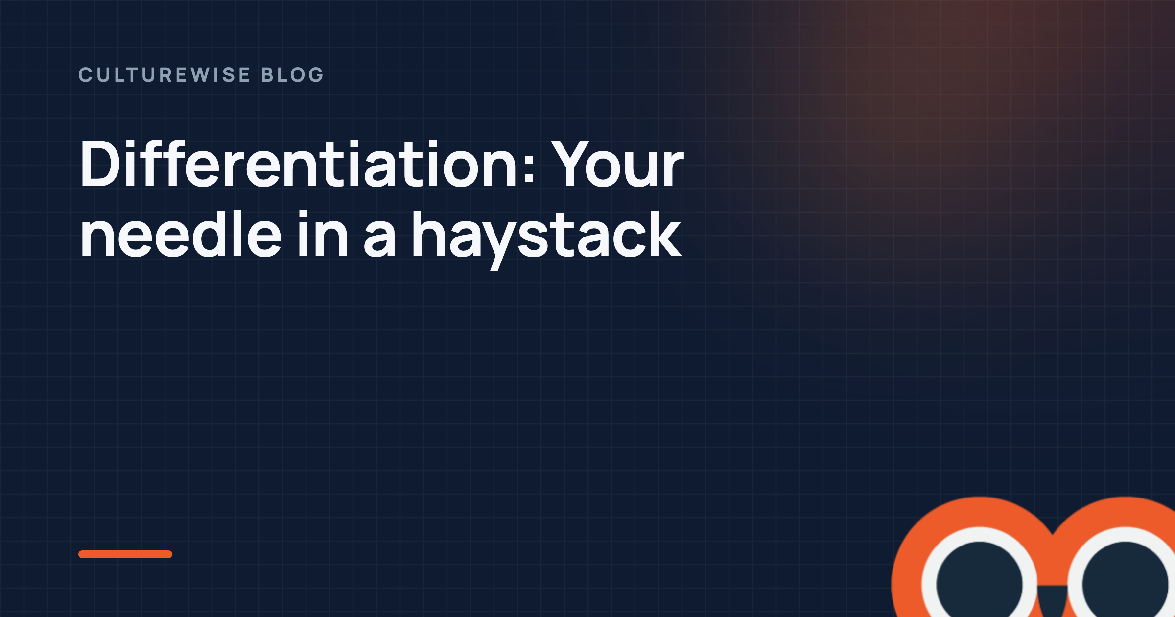 Differentiation: Your needle in a haystack