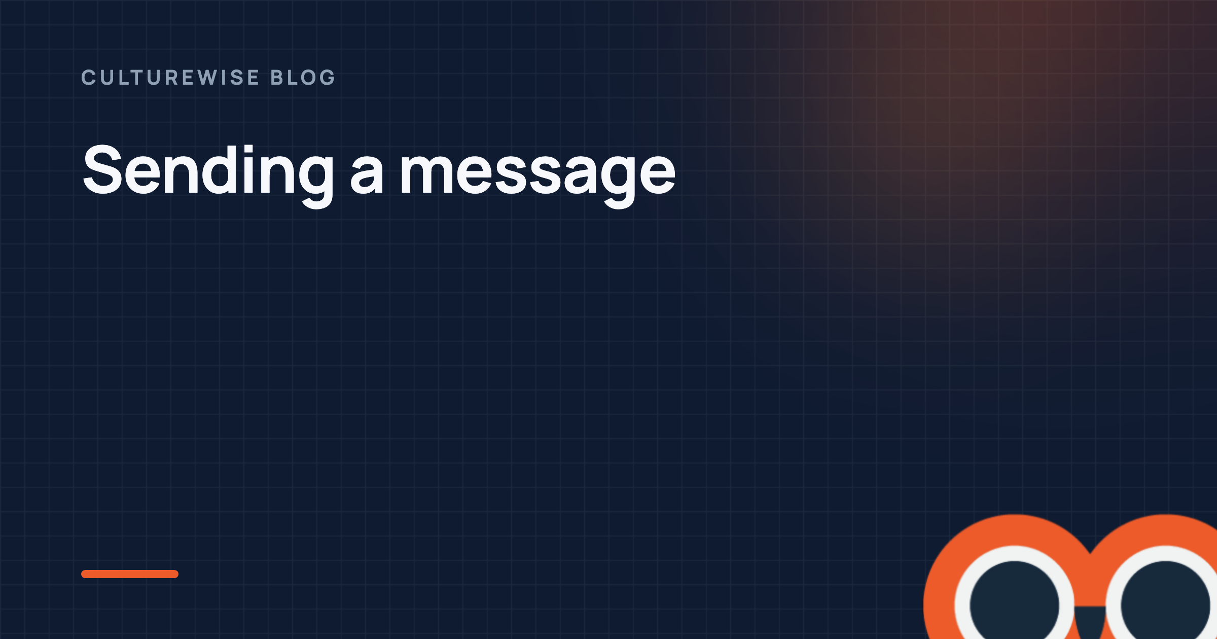 Sending a message