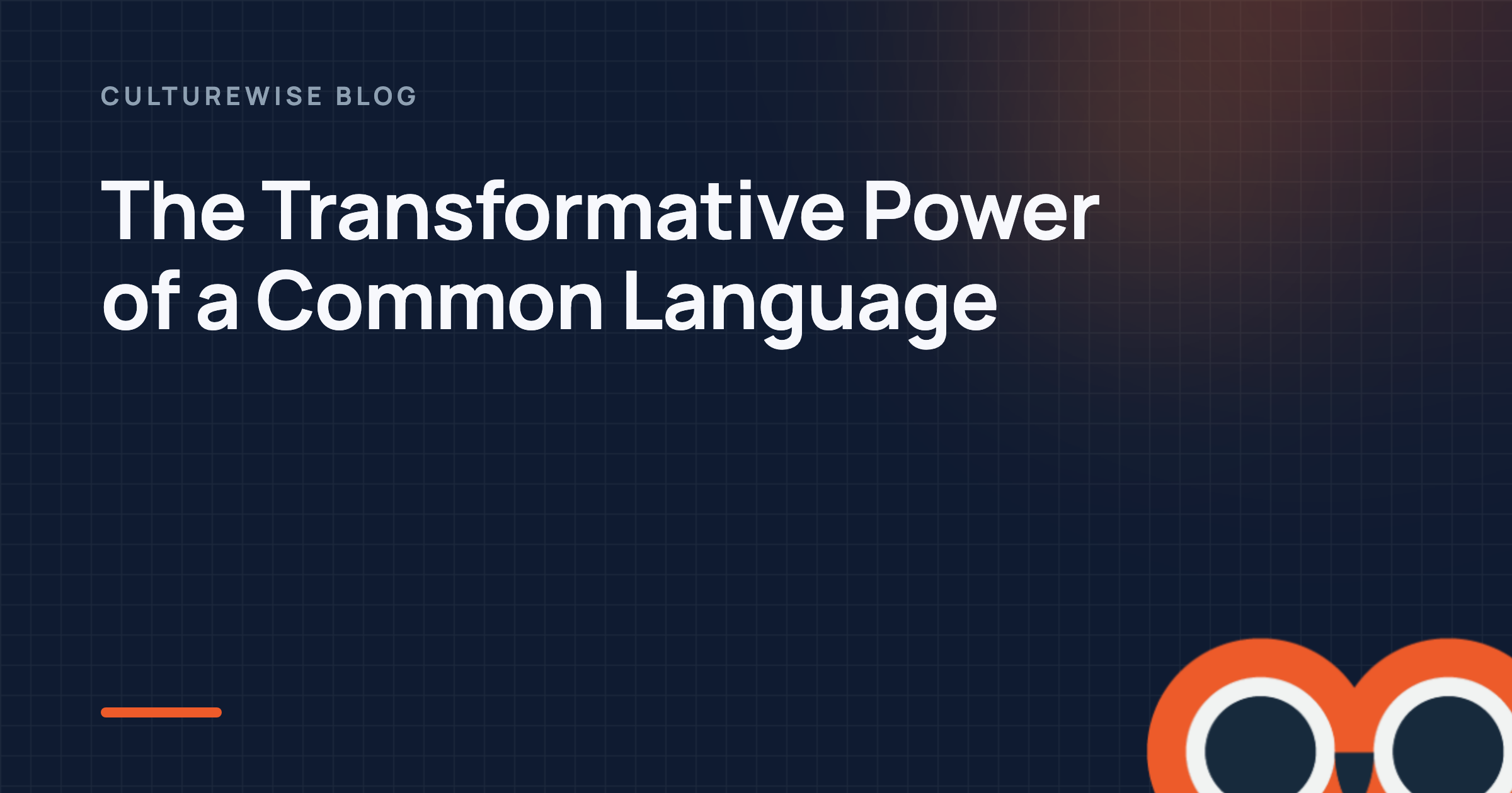 The Transformative Power of a Common Language