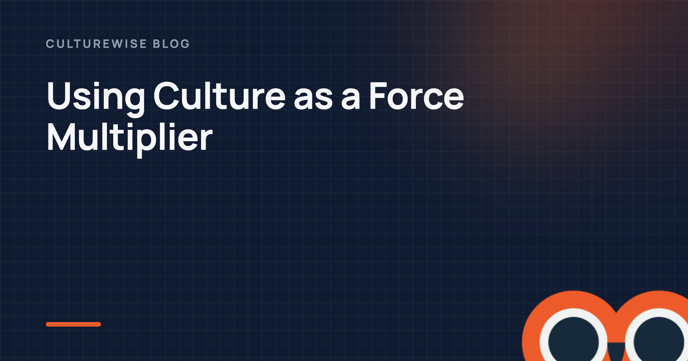 Using Culture as a Force Multiplier