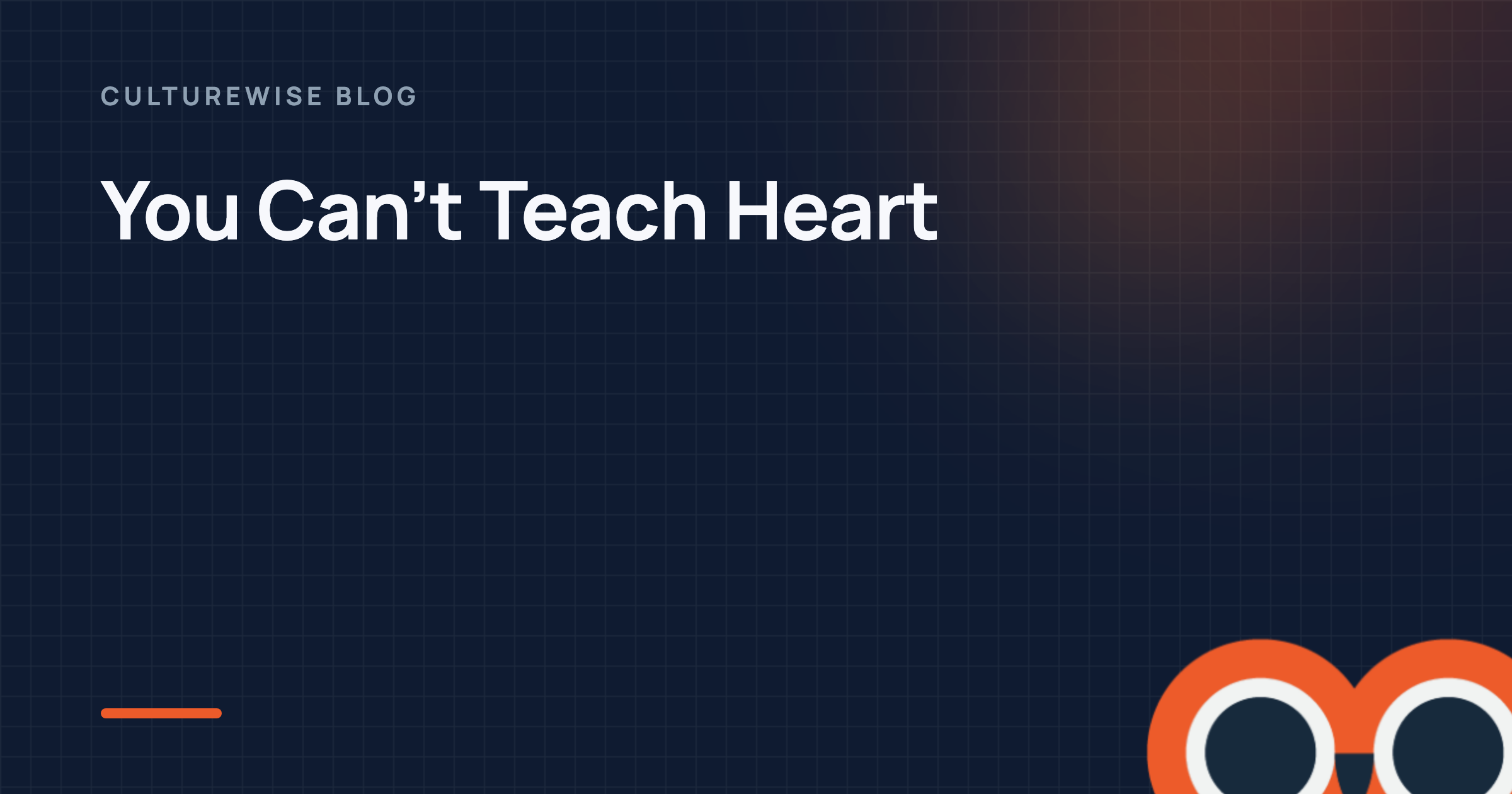 You Can’t Teach Heart