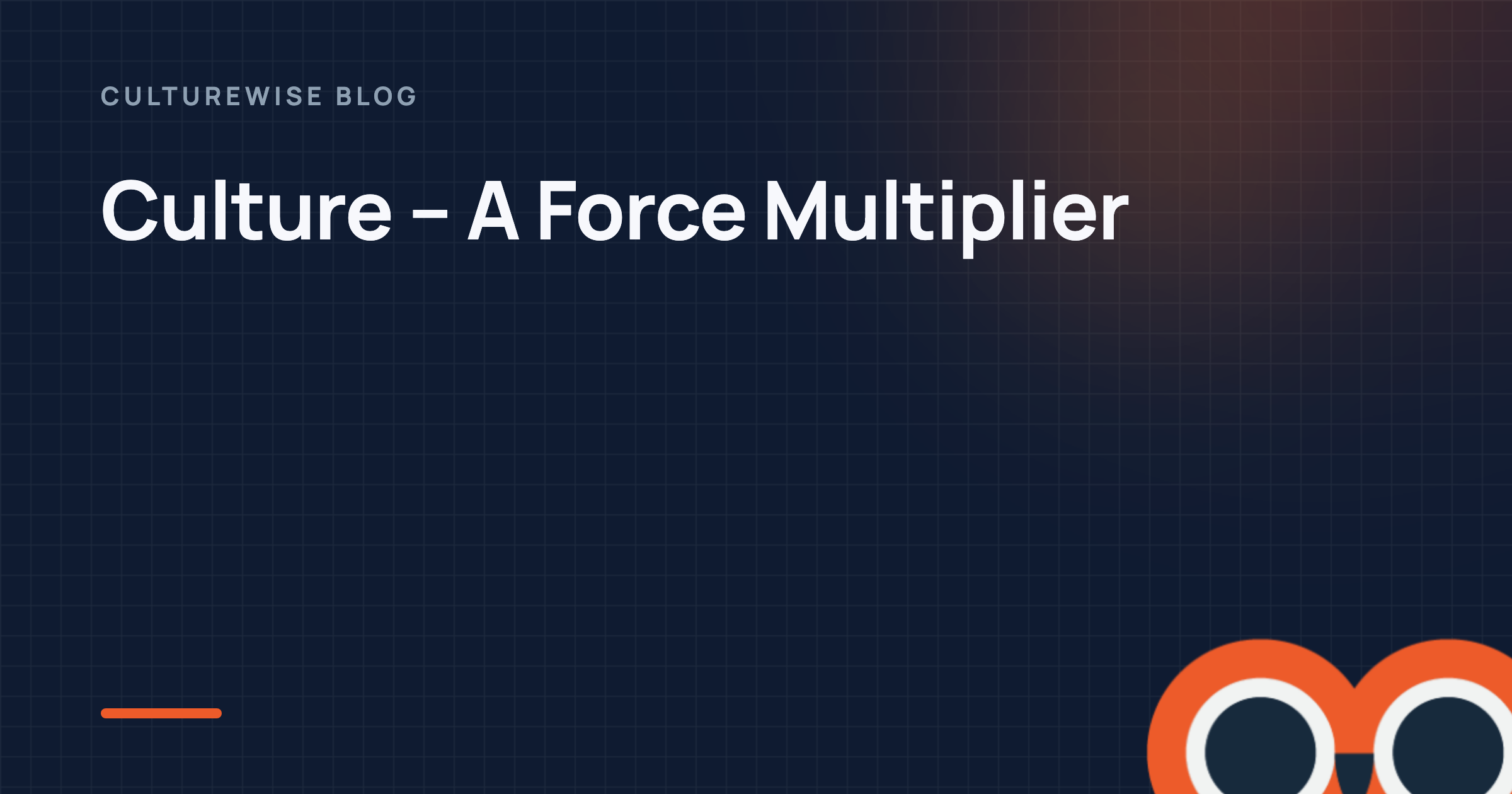Culture – A Force Multiplier
