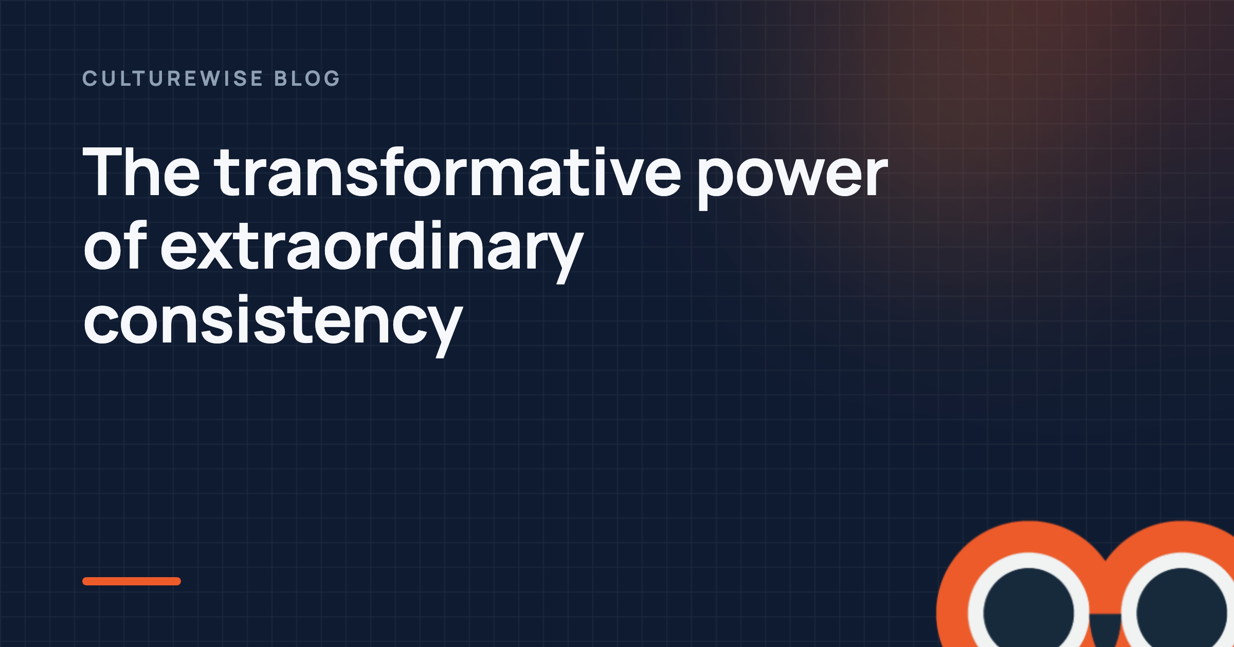The transformative power of extraordinary consistency