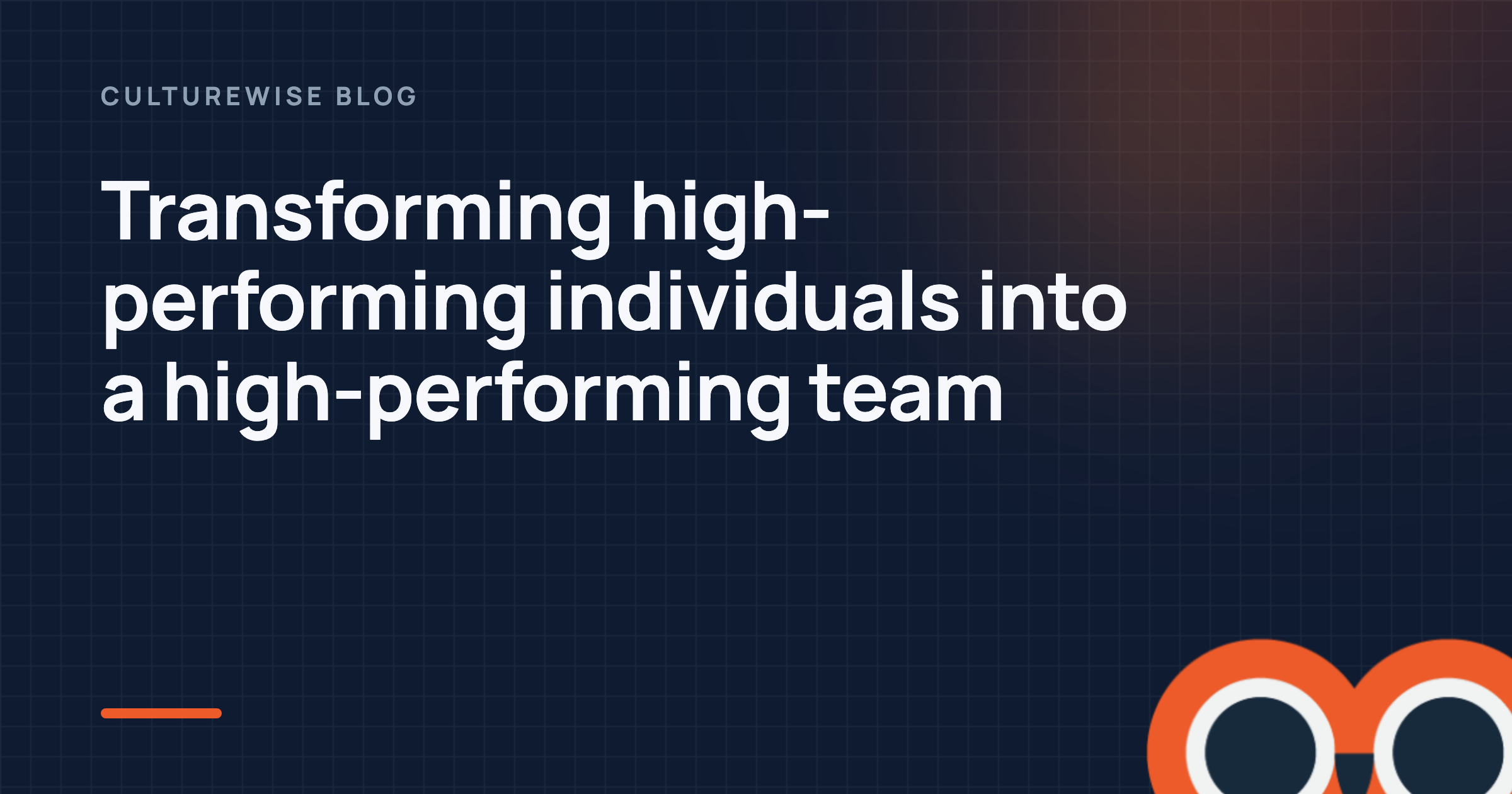 Transforming high-performing individuals into a high-performing team