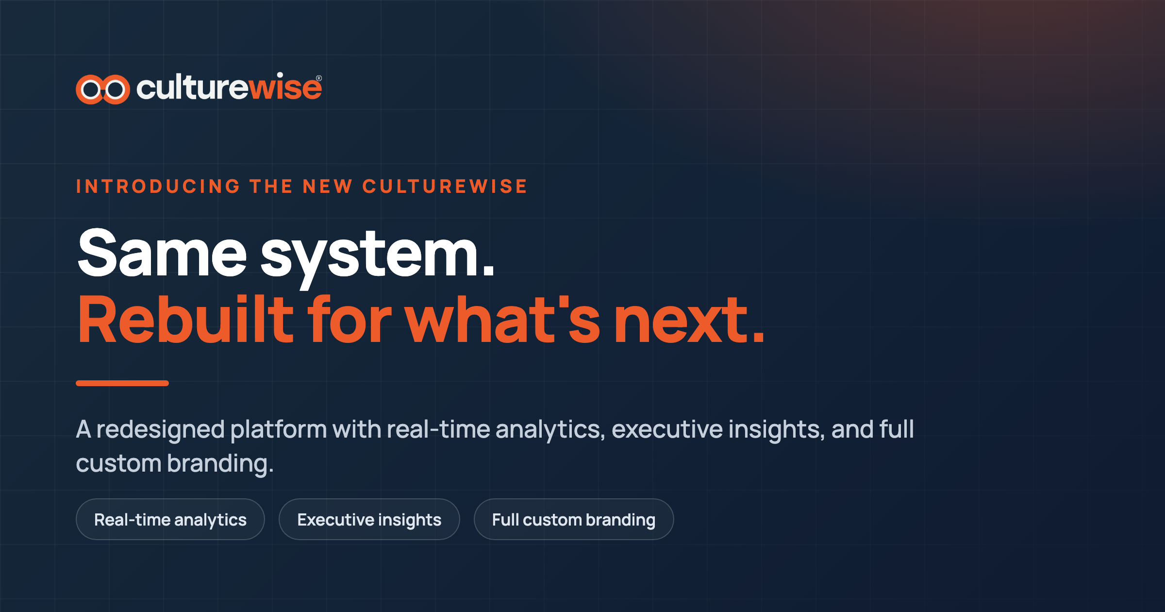 Meet the Rebuilt CultureWise Platform!