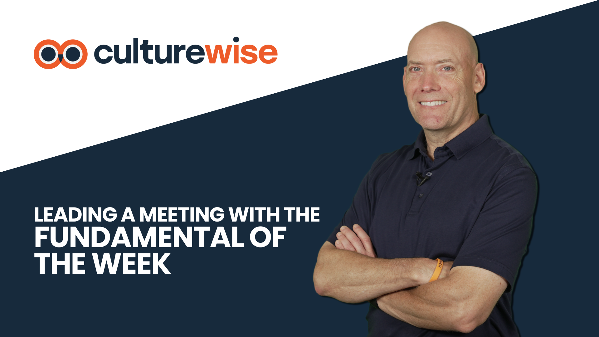 Leading a Meeting with the Fundamental of the Week