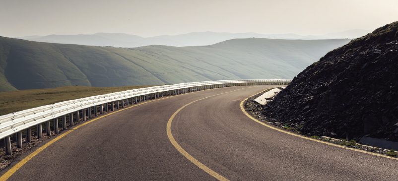 Danger around the curve.