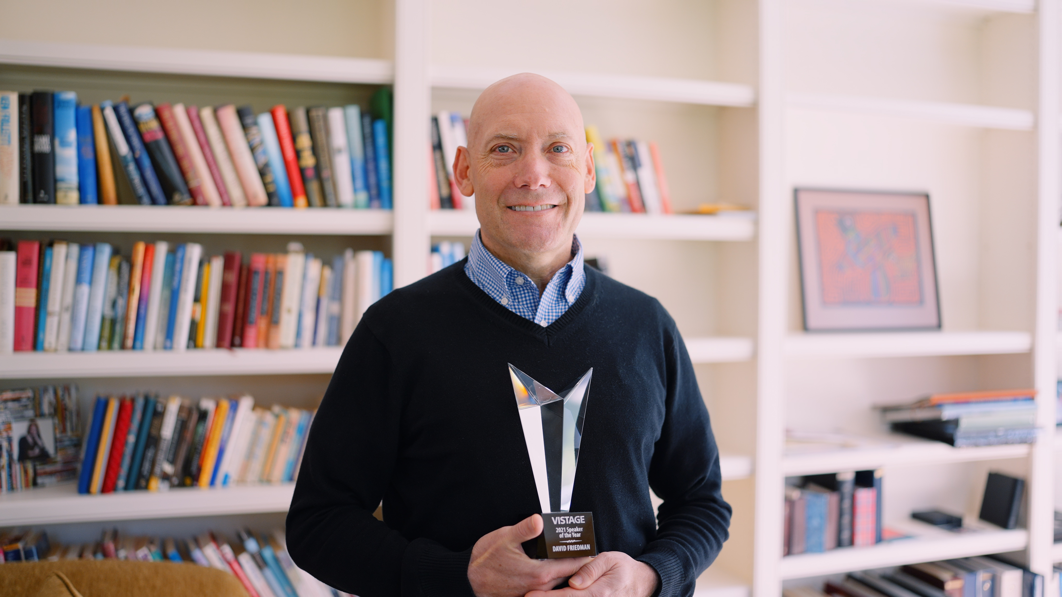 CultureWise CEO David J. Friedman Earns Vistage Speaker of the Year Award
